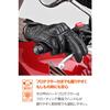Daytona Motorcycle Gloves Spring/Summer/Autumn/Winter Genuine Leather (Cowhide) Hard Protector Compatible with Smartphones Cow Leather Protector Glove