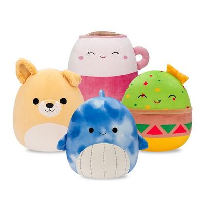 Panenka s nástavcem Squishy Mellow náhodná dodávka, smíšené barvy, korejské dětské výrobky