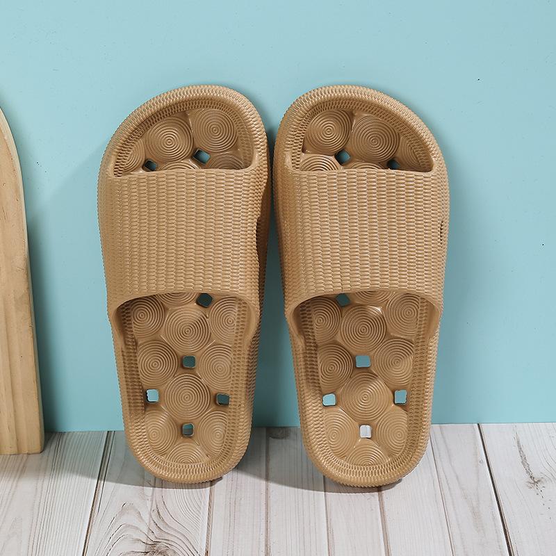 

Ванная комната ванна специальные тапочки из ЭВА женские домашние для туалета нескользящие быстросохнущие бесшумные сандалии мужские домашние 44-45 коричневый