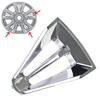 1x For 2021 2022 2023 Silverado Surburban 22" Wheel Chrome Spoke Insert 84803478