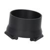 Professional Coffee Dosing Funnel Black Anti Flying Powder Coffee Handle Powder Ring Lightweight Easy To Clean Portafilter Ring