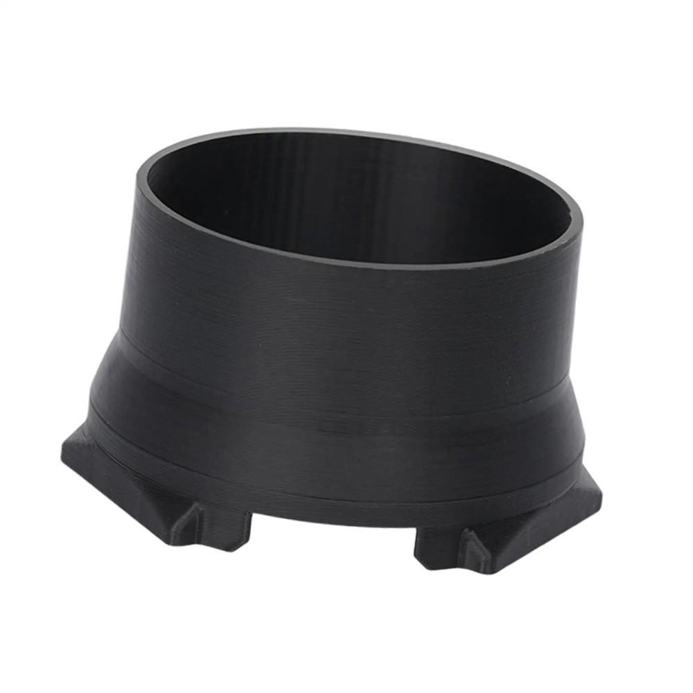 Professional Coffee Dosing Funnel Black Anti Flying Powder Coffee Handle Powder Ring Lightweight Easy To Clean Portafilter Ring