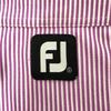 FootJoy Stripe Pattern Logo Embroidery golf Short sleeve Polo shirt S Men's Used