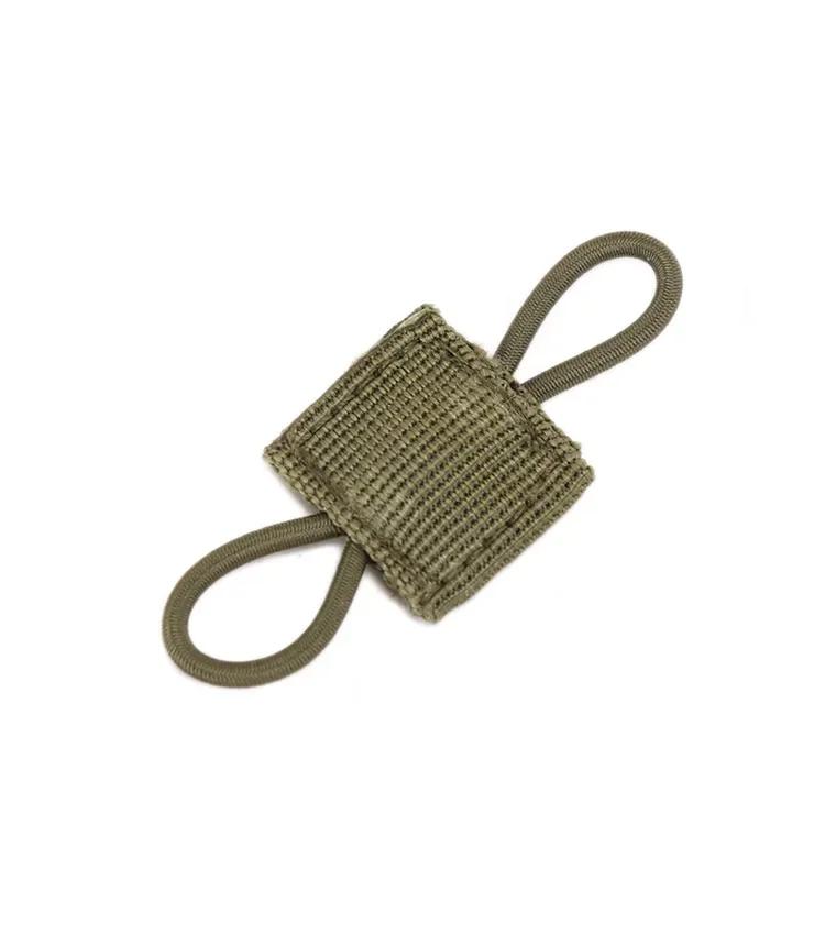 Multifunctional Elastic Buckle Tactical Binding and Fixing Device Universal Connection Hole Multi-purpose Tactical Accessory