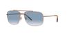 Sunglasses RB3796 ROSE GOLD GRADIENT BLUE Lens 59 [Ray-Ban] Frame/CLEAR