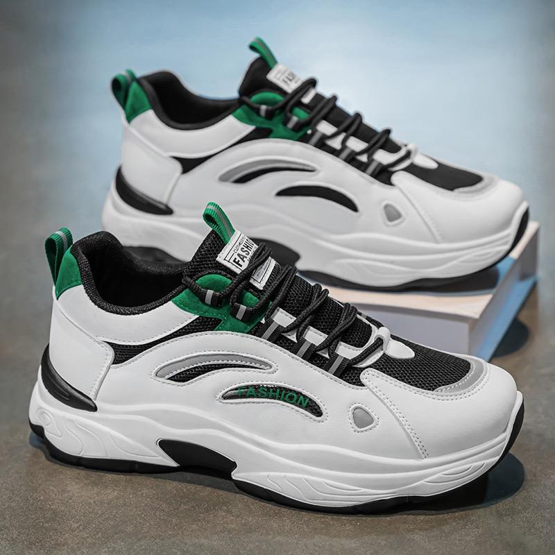 Fashion Fashion Men Sneakers Breathable Casual Running Shoes Outdoor Platform Training Shoes for Men Lace Up Sport Shoes Tenis Masculino
