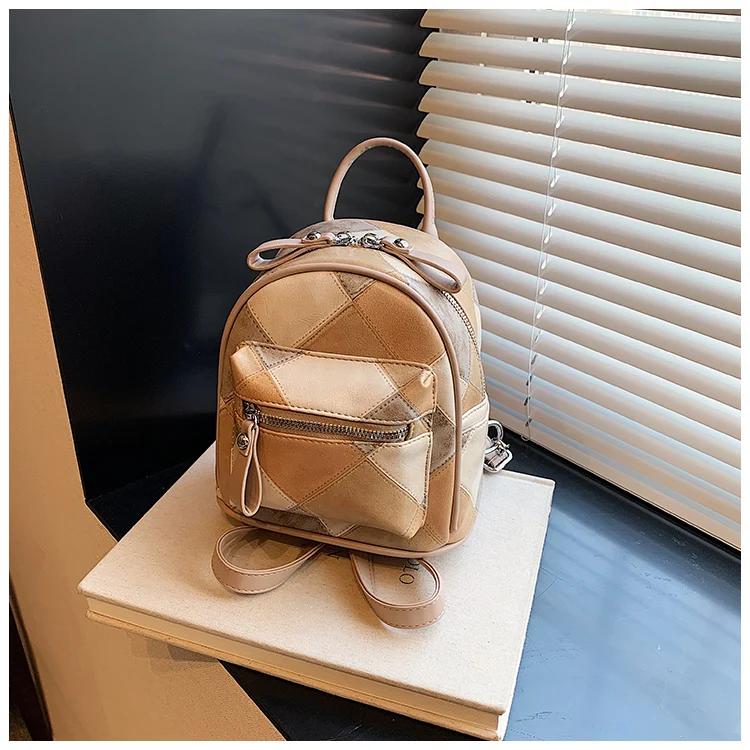 

Женские геометрические рюкзаки из искусственной кожи большой вместимости, роскошные сумки через плечо, повседневная мода, новые