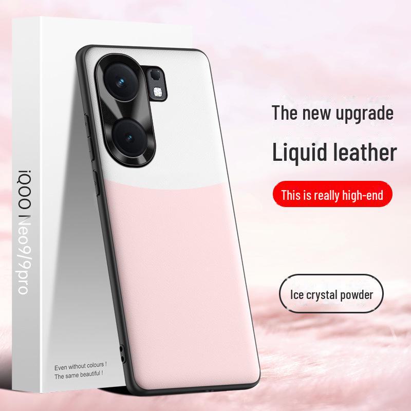 Schutzhülle aus flüssigem Leder für iQOO Neo9 - Fallschutz und Antifouling