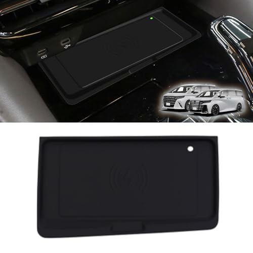 

Misoso Совместимо с новой серией Alphard 40, серией Vellfire 40, силиконовой накладкой, товарами для конкретных автомобилей, центральной консолью, беспроводной зарядкой