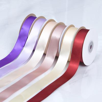 Elegant Polyester RibbonHigh Density Satin Ribbon Gift Flower Baking Cake RibbonEncryptedHair AccessoriesFluttering RibbonSatin Ribbon Home Decoration
