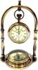 Beautiful Vintage Brass Desk Clock Table Clock Antique Nautical Clock Brass