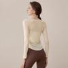 2025 Women's Yoga Cardigan & Breathable Mesh Sports Top Set