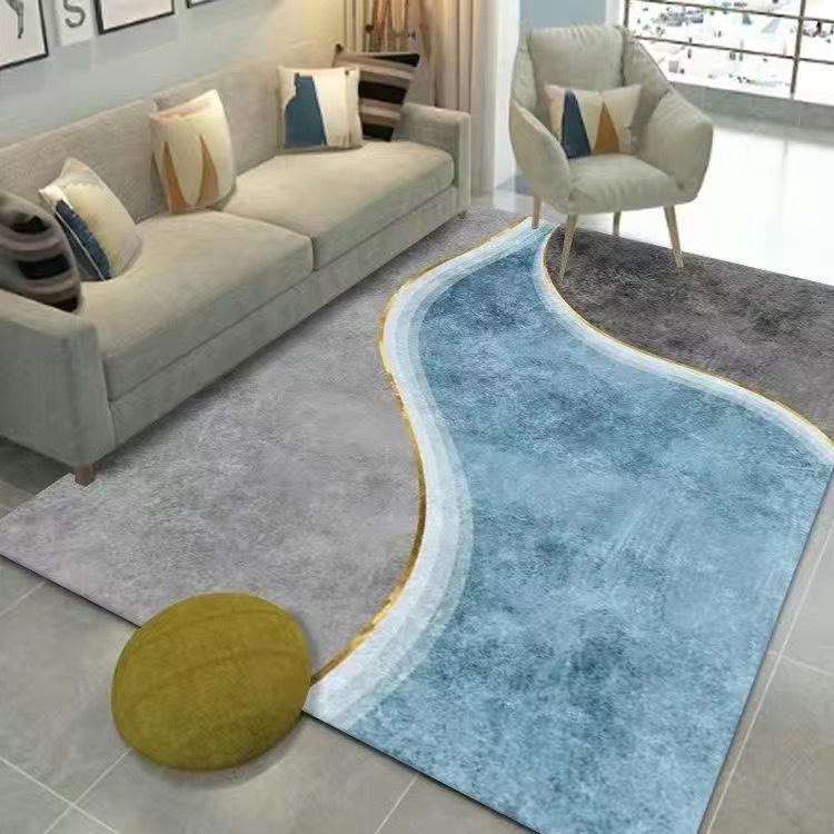 WTEMPO Living Room Carpet Nordic Bedroom Floor Mat Household Carpet Large Area