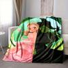 1Pc Magic Friendship Flannel Blanket, Soft And Comfortable, Casual Warm, Camping Travel, Christmas, Halloween Xmas Gift N1361