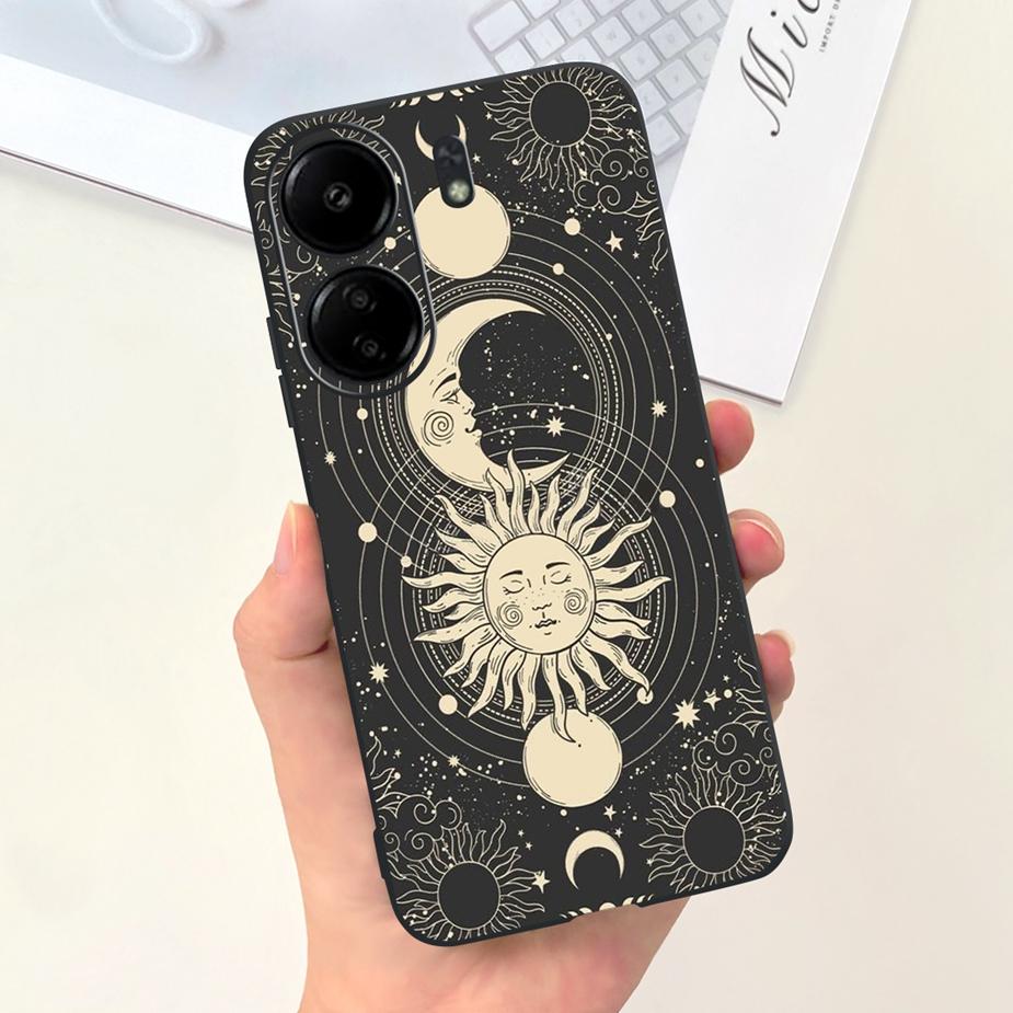 For Xiaomi Poco C65 Case Redmi 13C Cute Fashion Cartoon Cover Soft Silicone Phone Case For Xiaomi Redmi 13C Poco C65 C 65 Bumper