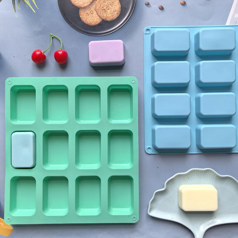 Silicone Mini Loaf Pan Bread Baking Silicone Mold For Brownie Cheesecake Chocolate Bar Kitchen Bakeware Meatloaf Ice Cube Tray