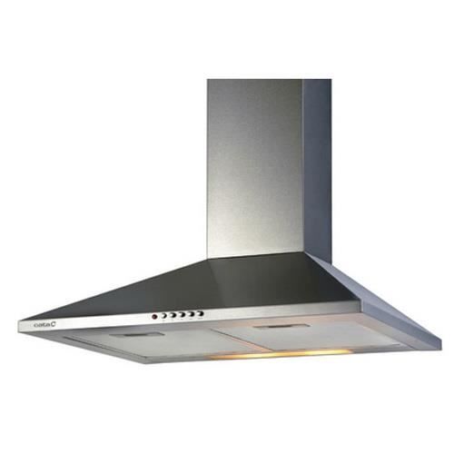 Decorative Wall-mounted Hood CATA V 900 - Ducted - 420 M³/h - 51 dB - Stainless Steel