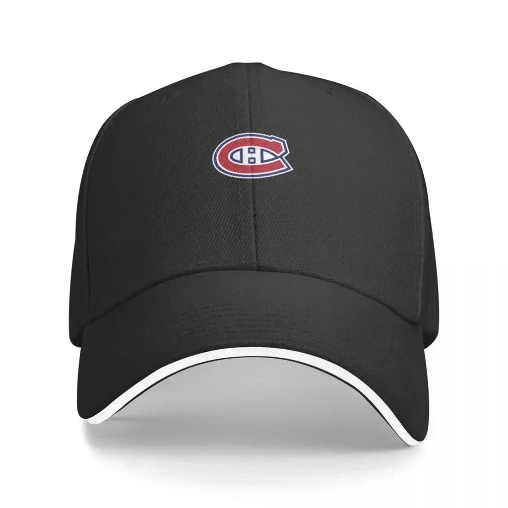 Montreal Canadians Logo Baseball Cap Custom Cap Snap Back Hat Streetwear Women Hats Unisexs