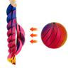 3D Printed Fidget Ball Toy Sensory Spinner Gear Sphere Fidget Toy with Liquid Flow Effect Twistable Desk Toy for Office Home Anxiety Stress Relief