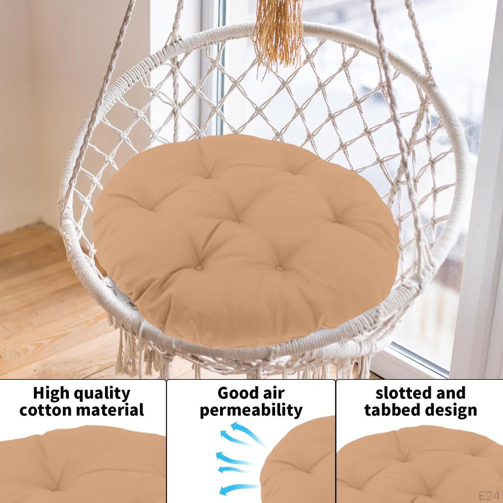 Hammock Seating Pad for Hanging Egg Chair Portable Cushion Rocking Basket