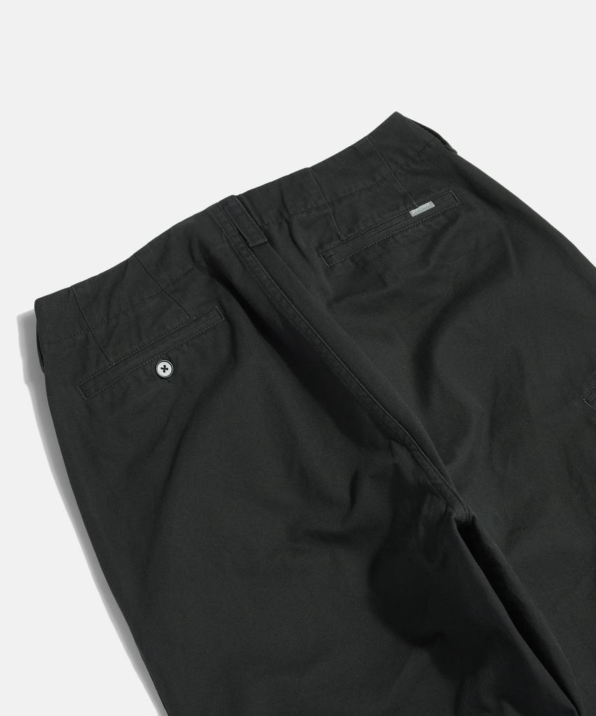 ESPIONAGE Wide Officer Pants Ink Black