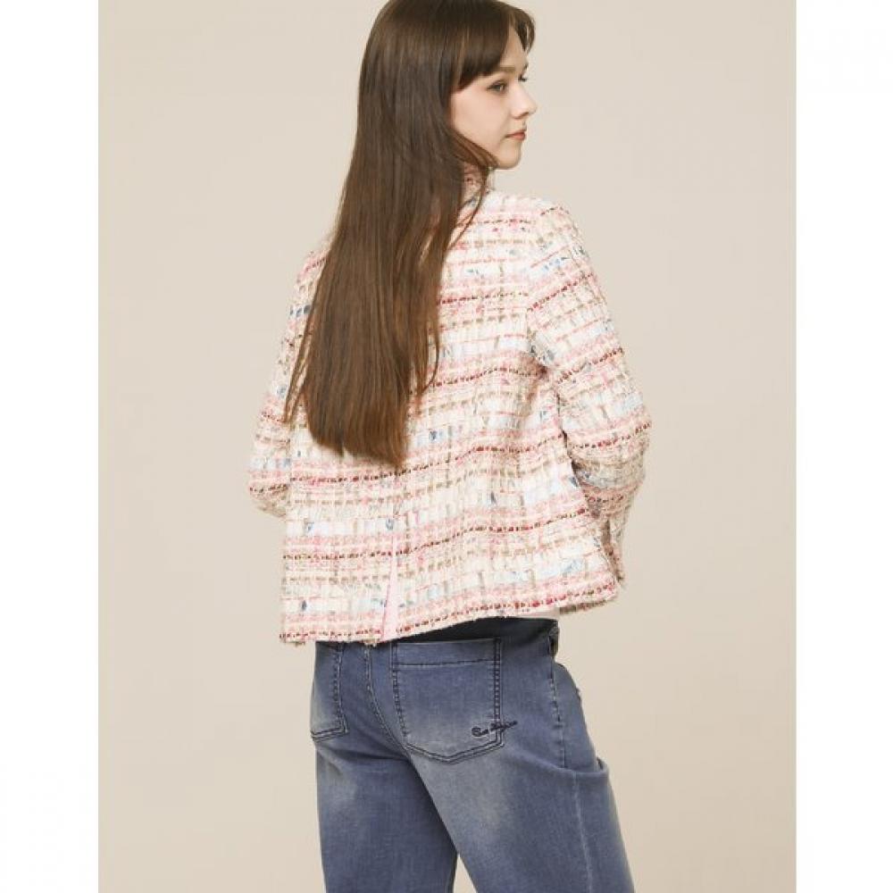 Son Jung Wan Multi Pocket Tweed Jacket Zjk6161070