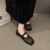 Ballet Shoes Women's Flat Shoes Hollow Mary Jane Single Shoes Fishing Net Shoes Summer New Sandals Women's Mesh Shoes