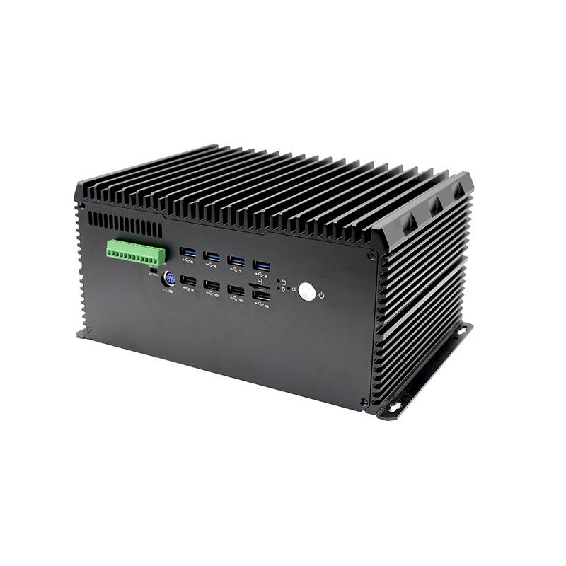 Fanless Embedded Industrial PC with 3 LAN & 6 Serial Ports