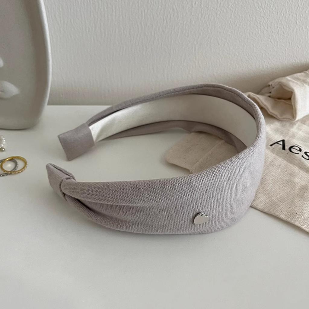 Stilvolles und vielseitiges breites Stirnband für Damen, perfekt für Herbst und Winter, einfache und einzigartige Haarspangen und Accessoires.