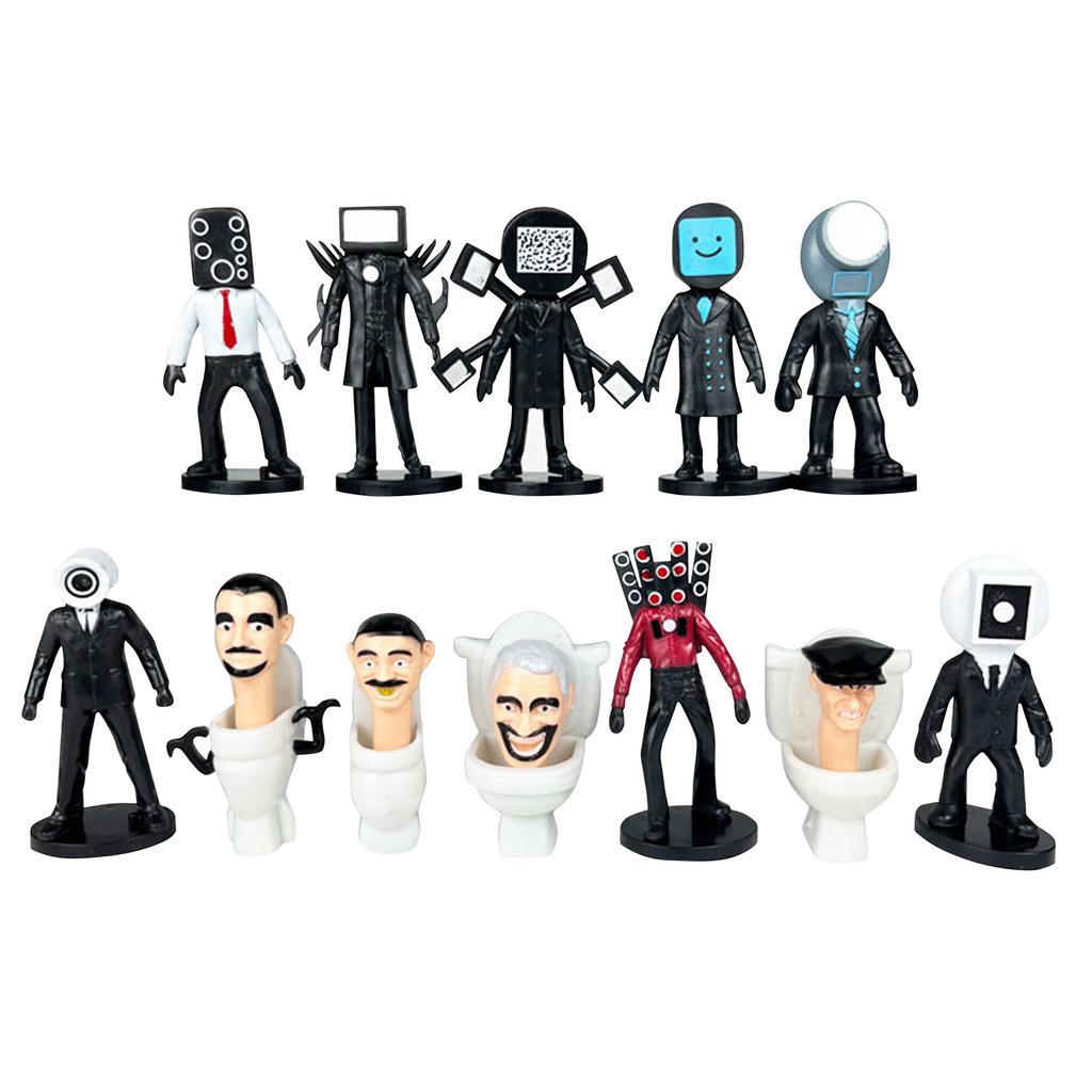 Small Dolls Garage Kit Ornaments Model Doll ABS Decoration Children's Toy Gift