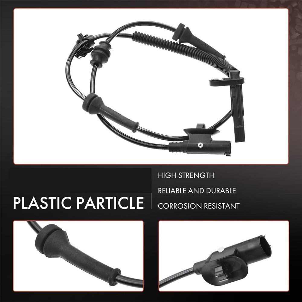 2x Front ABS Wheel Speed Sensor For Jeep Cherokee 2014-2020 2.4L 3.2L 68141887AC