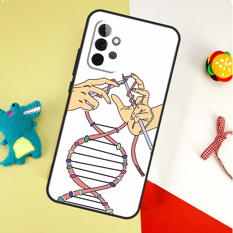 Science DNA Chemistry For Samsung Galaxy A22 A32 A52 A54 A34 A14 A55 A35 A15 A53 A33 A13 A05 A06 A16 Phone Case