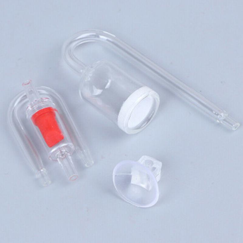 Mini Co2 Diffusers Acrylic U-tubes Carbon Dioxide Small Refiner For Fish Tank Aquarium Live Plant Pet Supplies