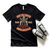 Ride Till Death Biker Lifestyle T Shirt Motorcycle Rider For Lover Vintage Designer Clothes Stretched Fashion Soft