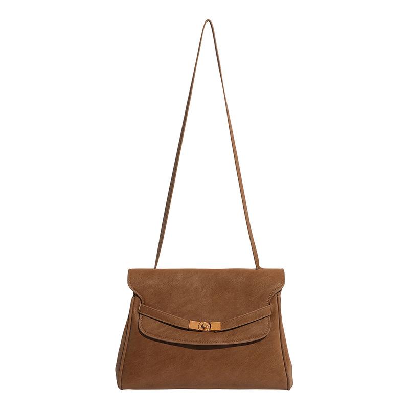 Fashionable Commuter Large Capacity Women's Shoulder Crossbody Bag Briefcase