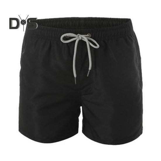 Léto Elastický pas Stahovací šňůrka Plážové surfovací šortky Síťovaná podšívka Kapsy Rychleschnoucí plavky