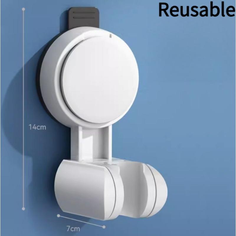 1PC suction cup shower bracket household non-punching bathroom shower head hanging seat fixed artifact children's movable adjustment