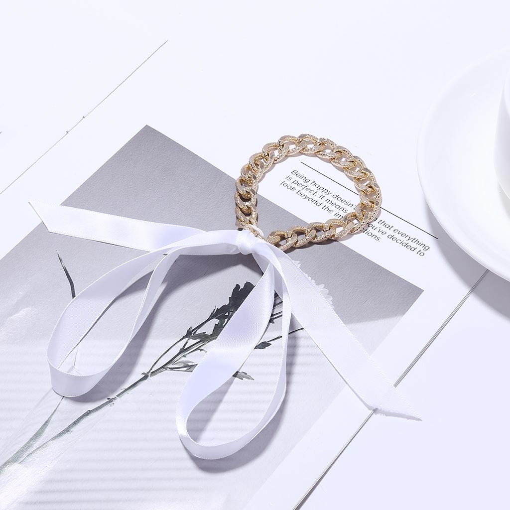 Bohemian Cute Ribbon Bowknot Chain Link Lacing Bowtie Anklet Jewelry ...