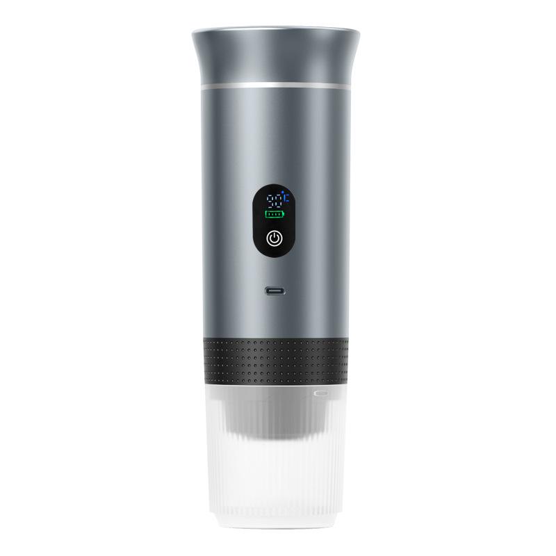 Compact 3-in-1 Espresso Coffee Maker: Capsule, Powder, & Portable Mini Size