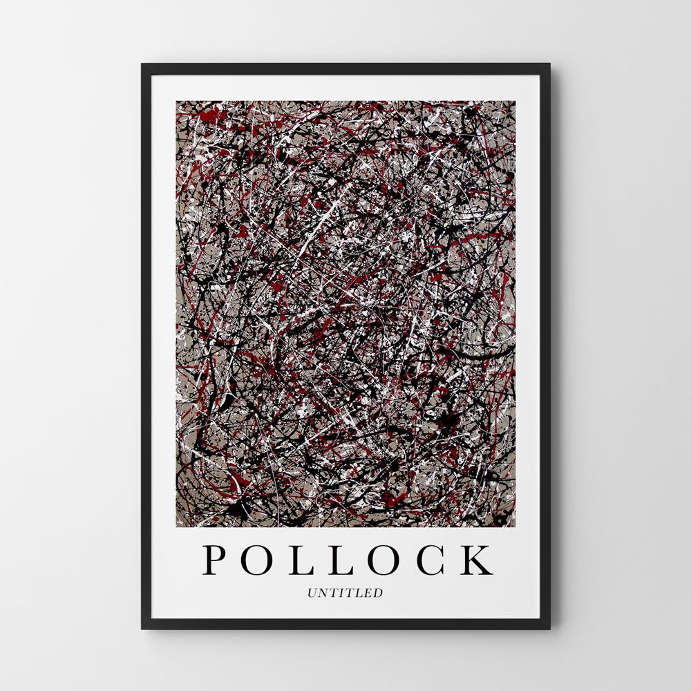 Plakat Jackson Pollock abstrakcja