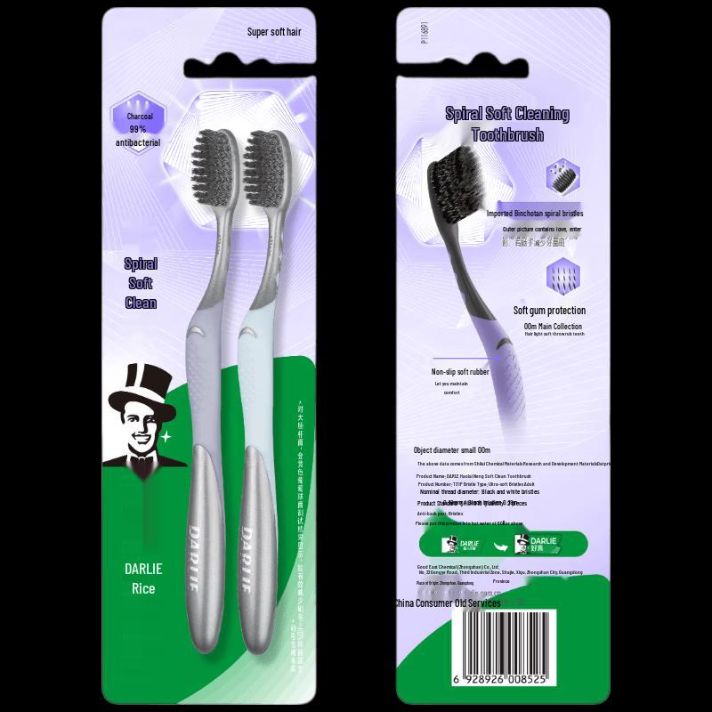 Darlie T31P Spiral Soft Clean Toothbrush