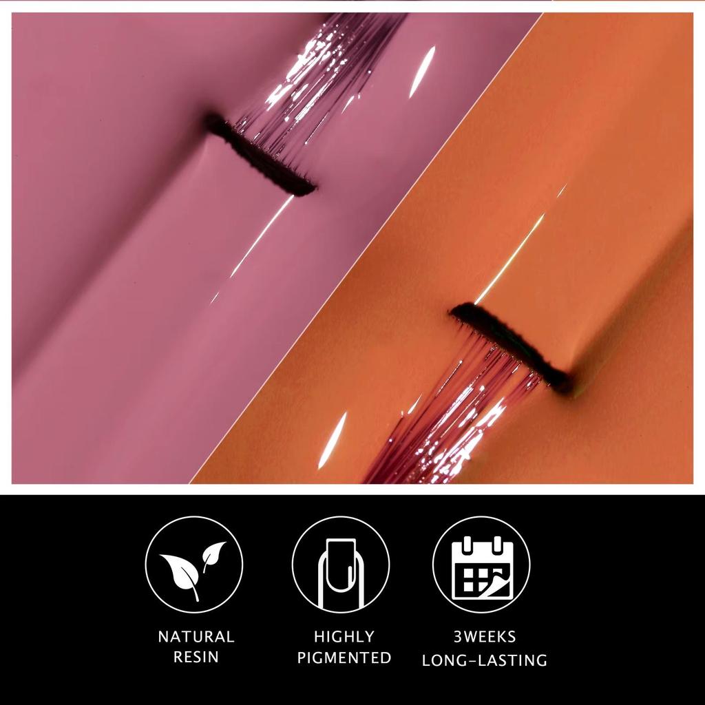 JTING Super Popular pink and Nude 6colour Nail Gel Polish Collection Oem Customize Nail Set Box Uv Gel Polish 15ml Bottles