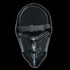 Silver Copper White Japanese Anime Reaper Bone Mask Halloween Cos Dress Up Resin Facial Mask New