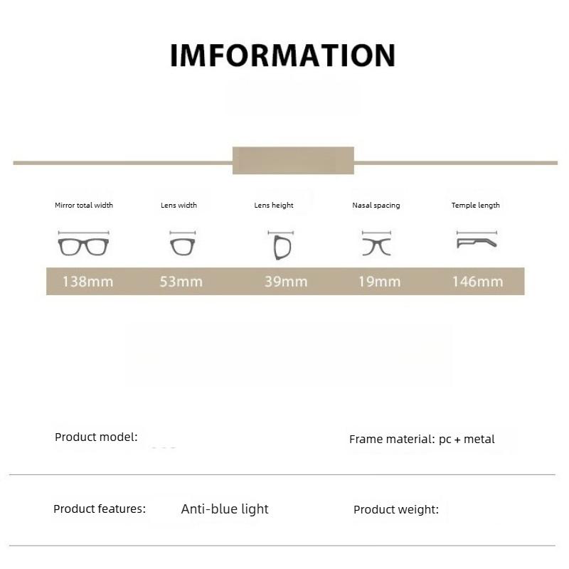 Fashion Women Popular Myopia Glasses High Quality Oval Frame Comfortable Near Sight Eyewear Anti Blue Light Minus Sight Glasses