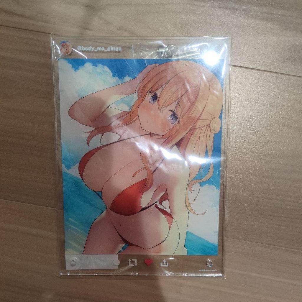 [USED] AEH02 Ginga Sensei A5 Acrylic Stand Art Book "Kira" Set (Single Item)