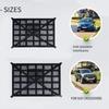 Soft Goods Roof Storage Net for Cars with Reinforced Mesh Panel and Four Point Roof Handle Mount for Cabin Order