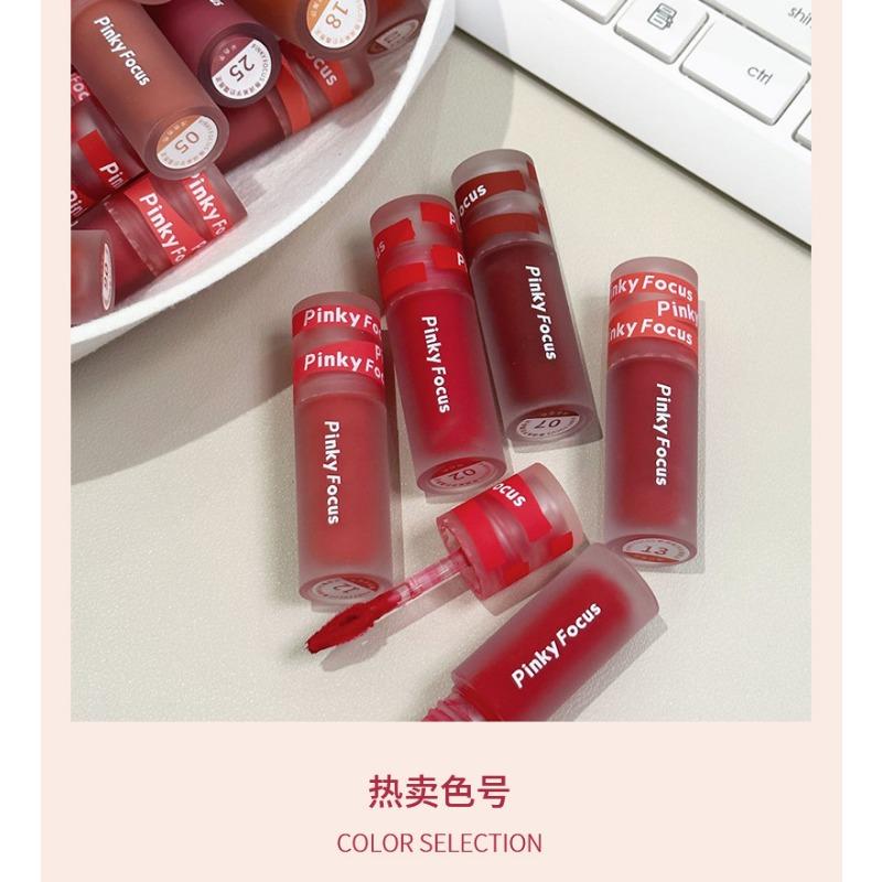 Velvety Matte Long Lasting Pigmented Lip Mud Lipstick For Women