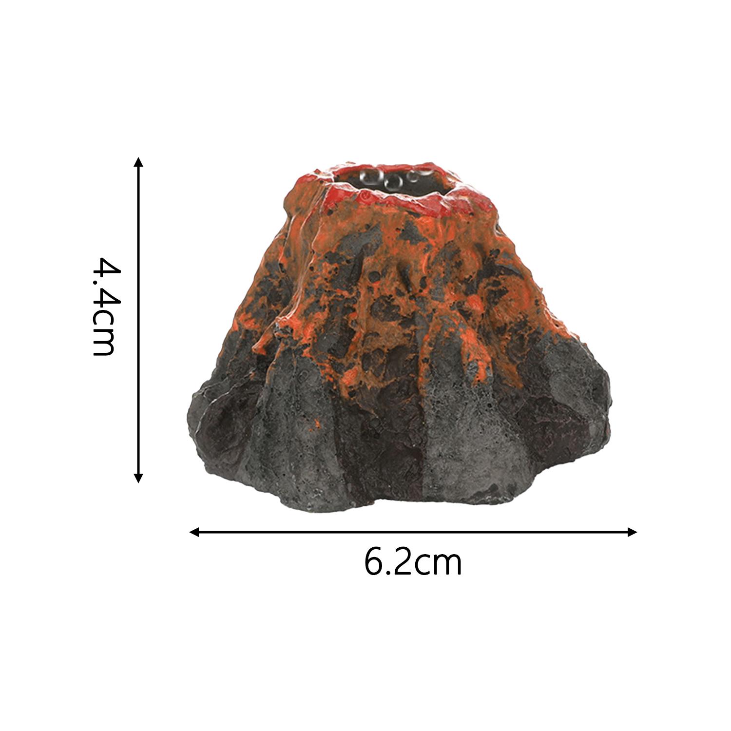 Aquarium Volcano Shape Air Bubble Stone Oxygen Pump Decoration Bubble Stone Tank Plate Air Pump Aquarium Fish Tank Decoration