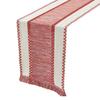 Knitted Table Runner Bohemian Table Runner with Tassels Rustic Table Runner for Farmhouse Dining Table Dresser Decoration