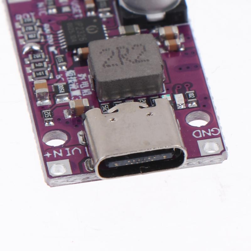 2S 3S Lithium Battery Charging Boost Module With Boost Fast Charging 15W Type C Input Charger Module For Diy Electronic Projects